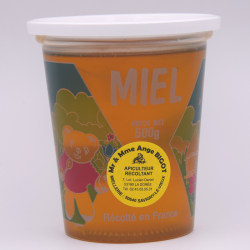 Miel toutes fleurs, pot de 500G