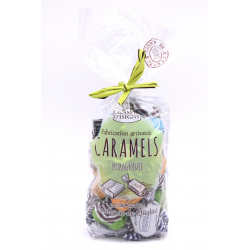 Assortiment de Caramels de Normandie, sachet de 150 g.