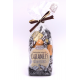 Assortiment Caramels traditionnels: Vanille, Café, Chocolat, Noisettes, sachet de 150 g.