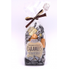 Assortiment Caramels traditionnels: Vanille, Café, Chocolat, Noisettes, sachet de 150 g.