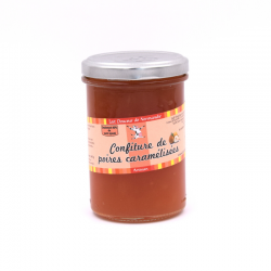 Confiture de Poires caramélisées, verrines de 240g.