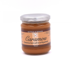 Caramou, Caramel au beurre salé au sel de guérande, verrine de 220g.