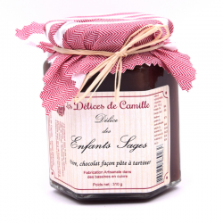 Confiture "Délice pour des Enfants Sages", pot de 310g.