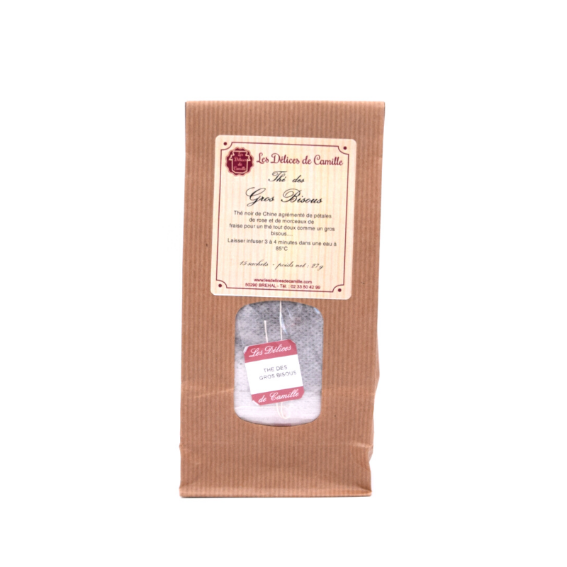 The Des Gros Bisous 15 Sachets Mon Colis Normand The Des Gros Bisous 15 Sachets Mon Colis Normand