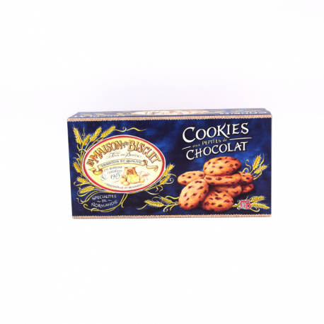 Cookies aux pépites de chocolat, sachet de 200g.