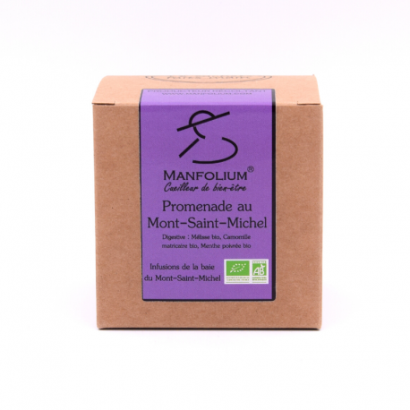 Tisane "Promenade au Mont-Saint-Michel", Digestion, 18 sachets.