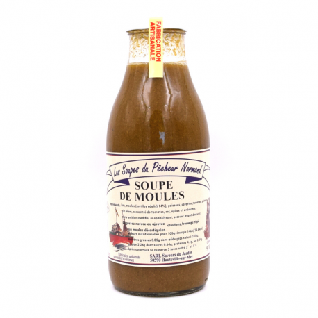 Soupe de Moules, bouteille de 97cl.